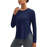 MAGCOMSEN Women's Sun Shirts SPF Long Sleeve Workout Tops Athletic UV Protection UPF 80+ Quick Dry T Shirt