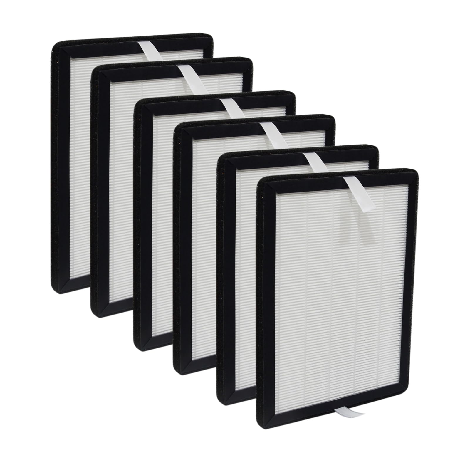 PUREBURG 6-Pack Replacement Filter Compatible with MeacoDry Arete One 10L 12L & Arete TWO 12L Dehumidifier Air Purifier 2-in-1 (Does not Fit Meaco 12L 12LE Dehumidifier)