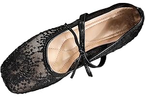 Womens Fashion Ballet Flats Pointed Toe Lace Up Hollow Out Mesh Shoes Comfortable Casual