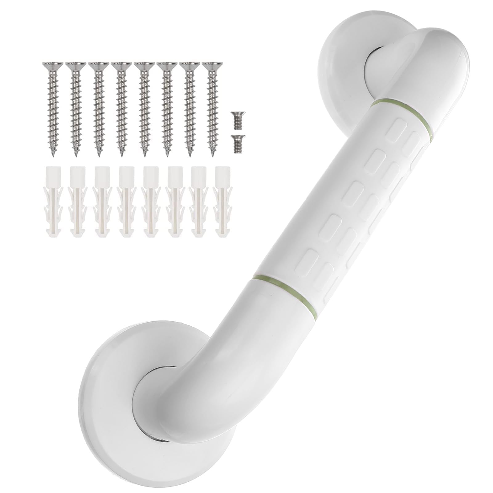 Bathroom Grab Bar Anti Slip Grab Rails Shower Safety Handle Grab Bar Handles Bath Support Rail Towel Rails for Bathtub Toilet Bathroom Kitchen Stairway Handrail