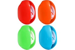 UKCOCO 4 Pack Automatic Roll Earphone Cable Cord Winder Wrap Headphone Holder Retractable Cord Organizer for USB Cables, Headphone Cable, Data Charging Cable Tangle