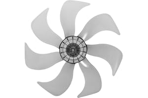 Angoily 7 Floor Fan Blade Replacement Plastic Fan Blades 14 Inch Pedestal s Silent s Floor Supply Replacement 14 Inch s Plastic Round Bore s