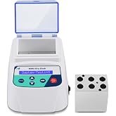 Mxmoonfree Mini Gel Heating Machine for PRP PPP Gel Heating Plasma Making | Temperature 5 to 100C, Dry Bath Incubator with a 6 * 5ml Block
