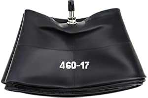 FHSJXR 460-17 Inner Tube 130/80-17 Motorcycle Heavy Duty Tire Inner Tube for 130/70-17 140/70-17 140/80-17 KLR250 KL250 XL350R XT250, with TR4 Straight Valve Stem