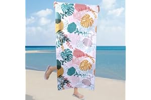 Premium Microfiber Beach Towel – Extra Large 150x70 cm, Quick-Dry, Sand-Free & Lightweight Travel Towel for Adults & Kids, Ul