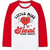Boys Girls Valentines Shirts Toddler Cute Duck Valentine T-Shirt Toddler Love Heart Graphic Holiday Tops Clothes 2T