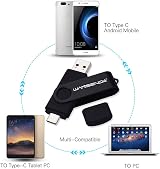 WANSENDA 512GB Type C USB 3.0 OTG Flash Drive Pen Drive for Android PC Mac view 5