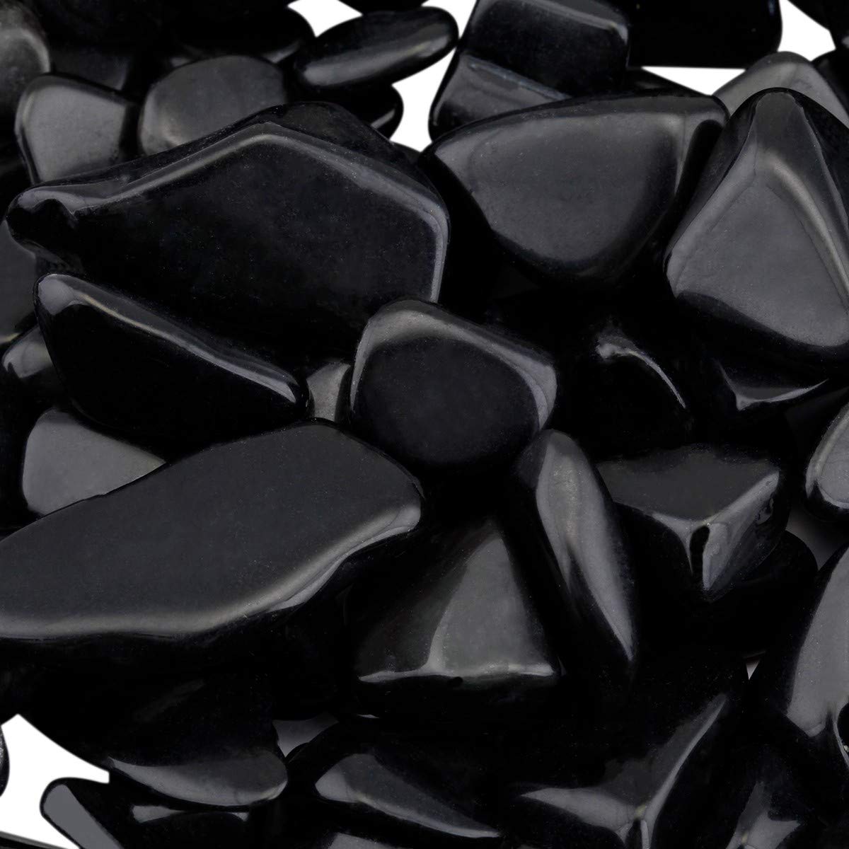 mookaitedecor 450 g natural mini gemstones, tumbled stones for decoration, storage stones, decorative stones for garden decoration.