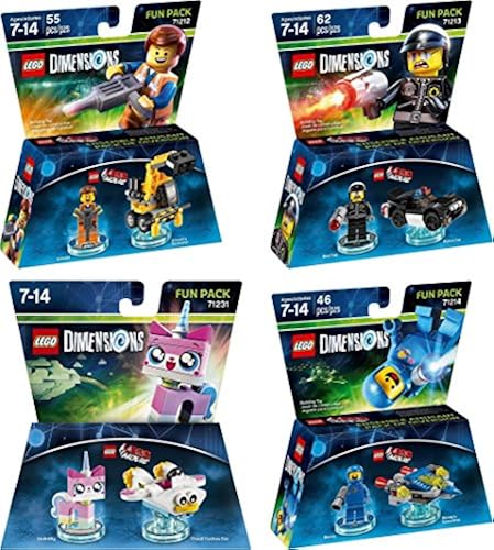 Lego Dimensions The LEGO Movie Bundle Pack Emmet 71212, Bad Cop