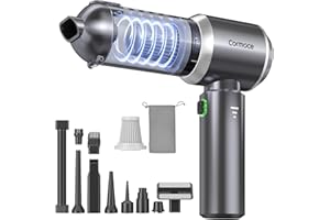 Car Vacuum Cleaner Cordless Powerful, 24000PA Handheld Vacuum Portable, Mini Vacuum with 3 Modes, One-Click Empty, Brushless 