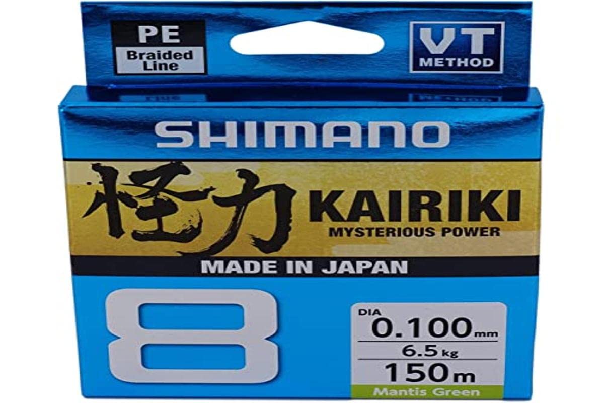 Line Kairiki 8 150 m 0.05 mm 5.3 kg M Green