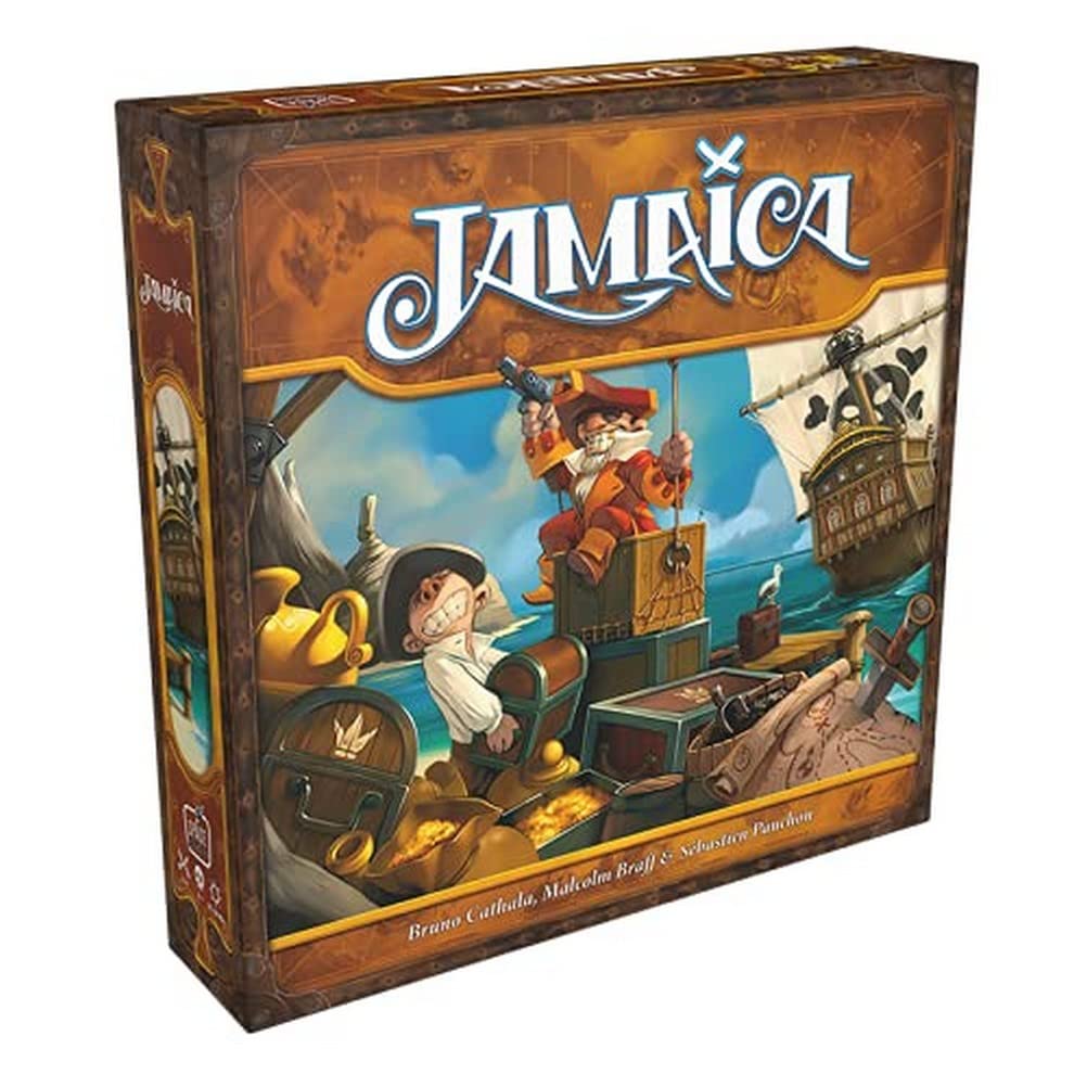Asmodee, Jamaica, Basic Game, Family Game, Board Game, 2-6 Players, From 8+ Years, 45+ Minutes, German