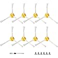 8 Packs Side Brush Replacement for IRobot Roomba 600 700 800 900 Series 960 980 985 860 870 877 880 890 891 895 805 761 770 780 790 614 650 665 671 675 690 Models