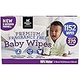 Member's Mark Fragrance Free Baby Wipes (Netcount 12 Pack 96 Wipes in Each),, 12Count ()