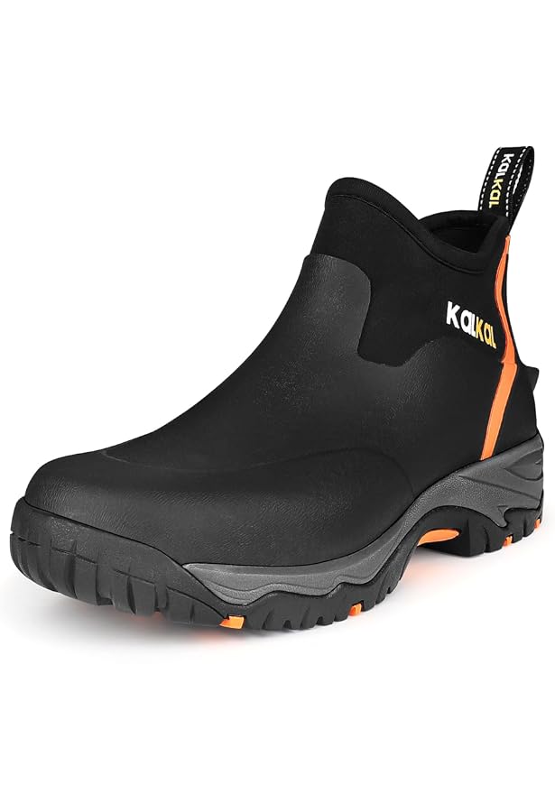 Amazon.com: Staheekum Waterproof Ankle Rain Shoe Olive 8 M  display picture 1