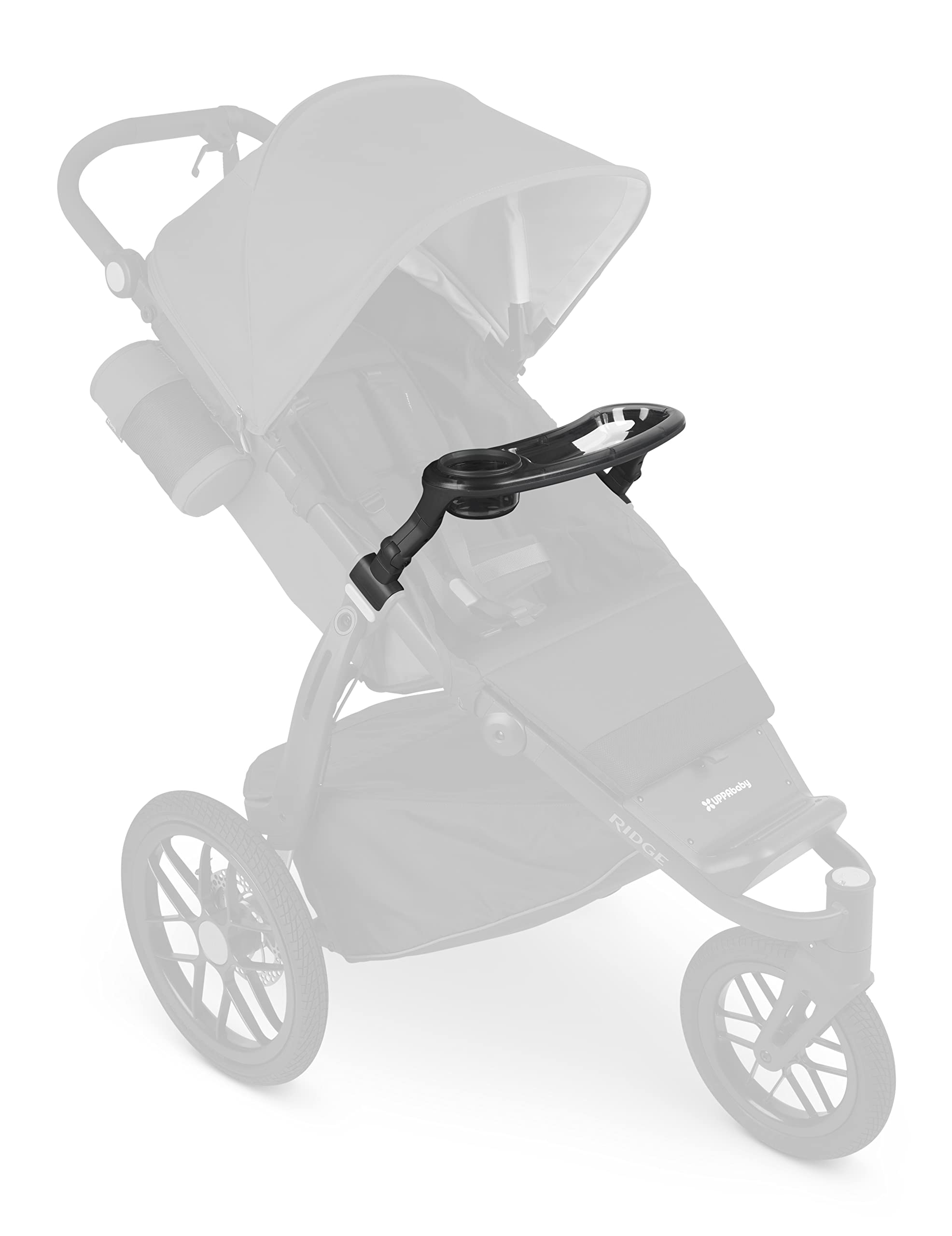 UPPAbaby Ridge Jogging Stroller Durable Performance Jogger with Smooth Ride + Never & Snack Tray for Ridge
