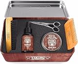 Viking Revolution Beard Grooming Kit Sandalwood 100% Boar Brush Balm Oil view 3