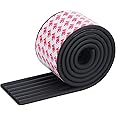 VOCOMO Corner Protector for Baby, Widen Edge Protector with Adhesive Backing, Baby Proofing Edge Corner Protector Self Adhesive Furniture Corner Guard Bumper for Table, Desk, Fireplace(Black, 6.6ft)