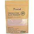 Raslok French Pink Clay 100g | 3.52 oz. | Montmorrillonite Pink Clay (French Rose Clay) | Mild Hydrating Clay suitable for Sensitive,Matured & Acne-Prone Skin
