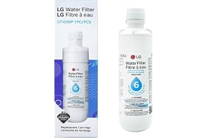 LG LT1000P - 6 Month / 200 Gallon Capacity Replacement Refrigerator Water Filter (NSF42, NSF53, and NSF401) ADQ74793501, ADQ7