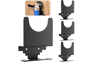 WANOCEAN Angle Grinder Holder 4 PCS, Angle Grinder Stand with Discs Hook Rack & Cord Hanger, Wall Mount Power Tool Storage Rack/Bracket/Organizer for Cutters Polishers, Garage and Workspace