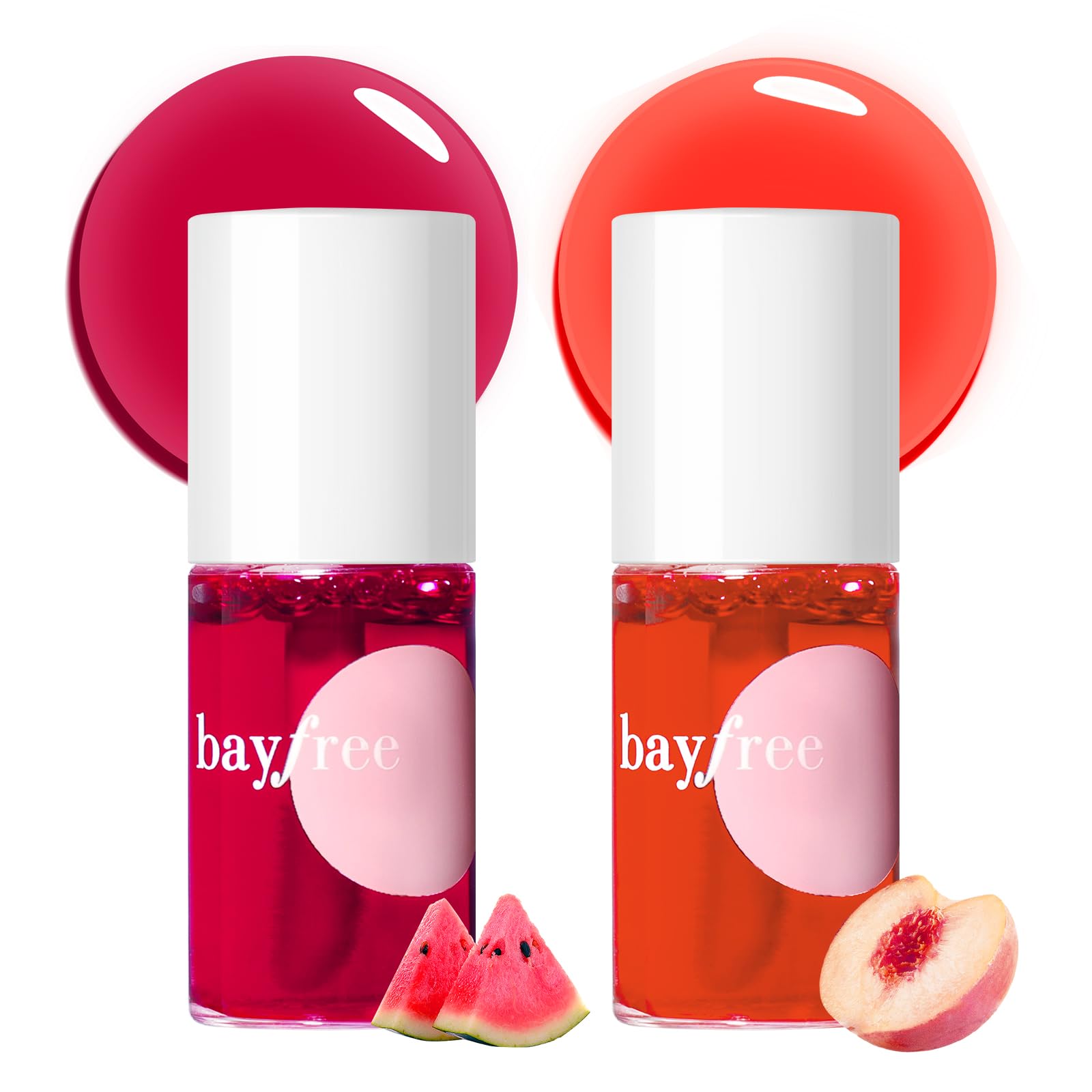 bayfree Lip Tint Stain Set, Lip Stain Long Lasting Waterproof, Lightweight, Non-sticky, Transfer-Proof, Matte Finish Lip Makeup (juicy) — image 1