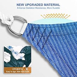 Patio Sun Shade Sail 12' x 16' Rectangle: UV Block