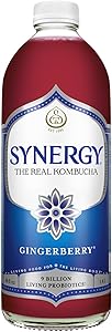 Synergy The Real Kombucha, Gingerberry - 48oz