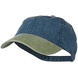 Otto Caps Washed Two Tone Pigment Dyed Cotton Twill