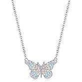Butterfly Necklace Gifts for Girls Women,Butterfly Pendant Necklaces Jewelry Gift for Butterfly Lovers