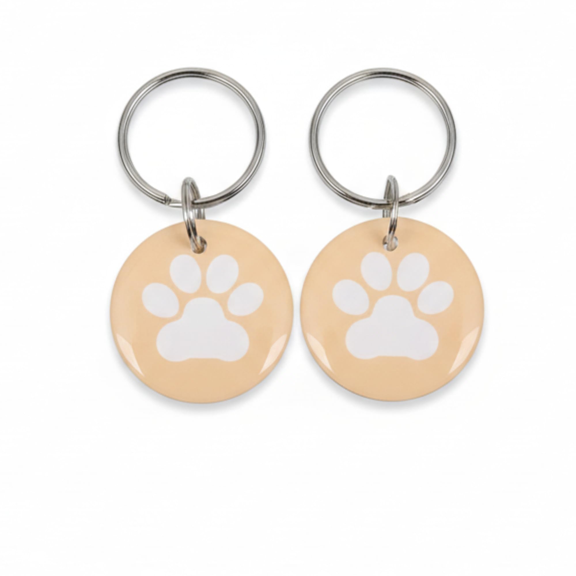 Compatible with Sureflap Surefeed Microchip RFID Collar Replacement Tags, Pack of 2, Waterproof, for Pets Without Microchip (Orange)