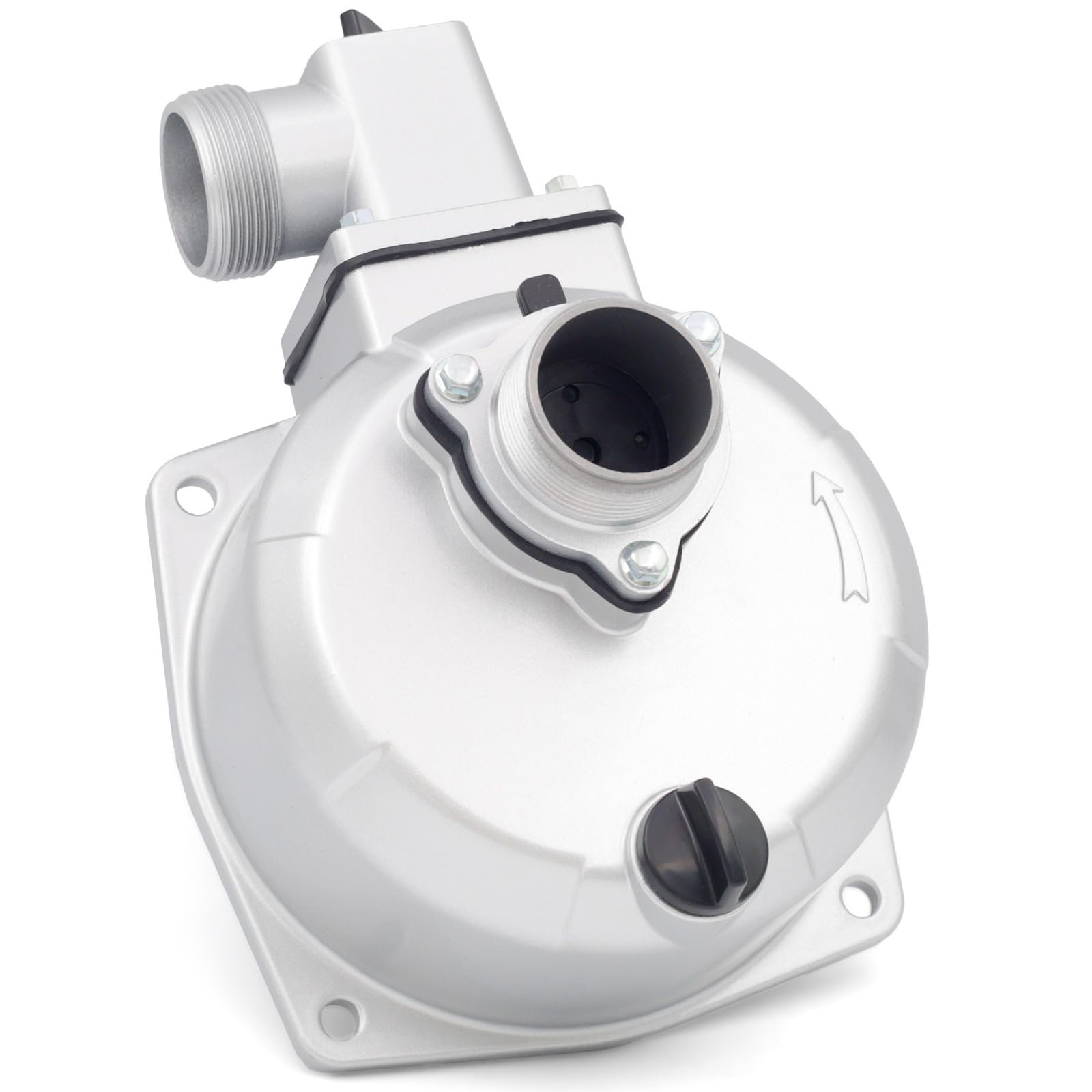 Photo 1 of 1.5 inch Water Pump Body Housing with 1-1/2In nptThread Inlet/Outlet Ports 3-Bolt