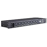 CyberPower PDU20SWHVIEC8FNET Switched PDU, 200-240V/20A, 8 Outlets, 1U Rackmount