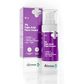 The Derma Co 2% Kojic Acid &amp; Turmeric Face Cream with Vitamin C, 30ml | Face cream formulated with Vitamin C and Glycolic Acid.