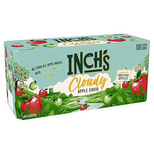 Inch's Cloudy Hazy Apple Cider 10x440ml Cans