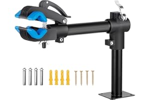 Urban Deco Bike Repair Stand Bench Mount Bike Stand Wall Mounted Bike Work Stand Bicycles Maintenance Rack Bike Clamp for Road Mountain Bike,Road Bike