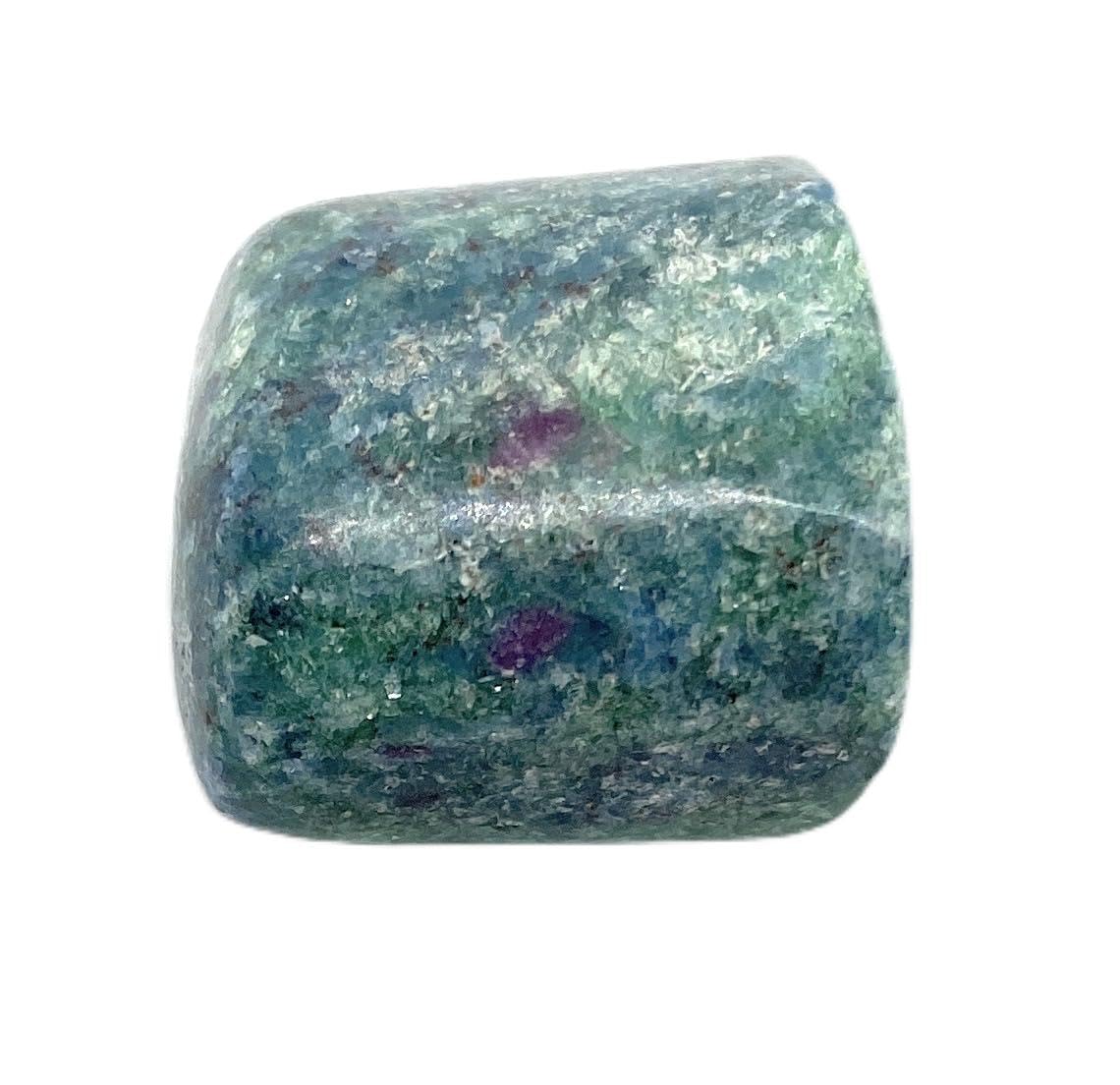 Ruby in Fuchsite Medium (2 cm) Crystal Tumbled Stone - 1 Pc
