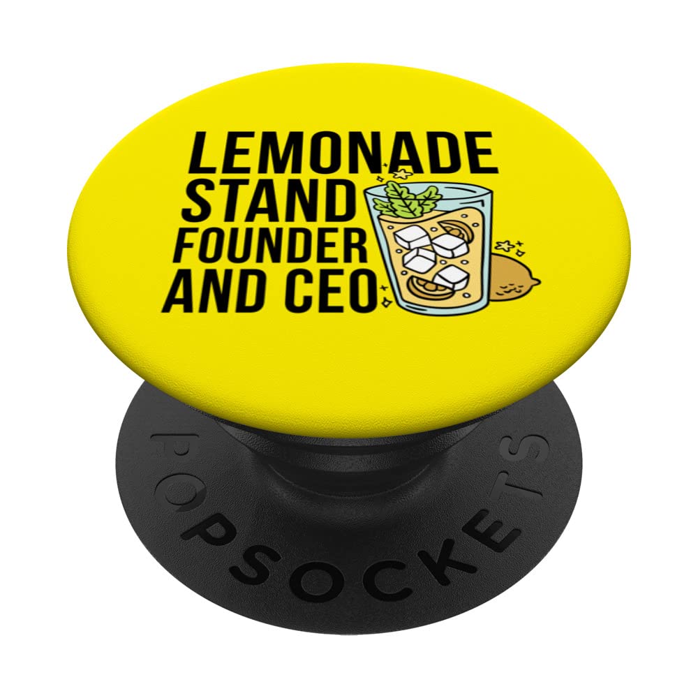 Lemonade Stand Founder PopSockets Swappable PopGrip