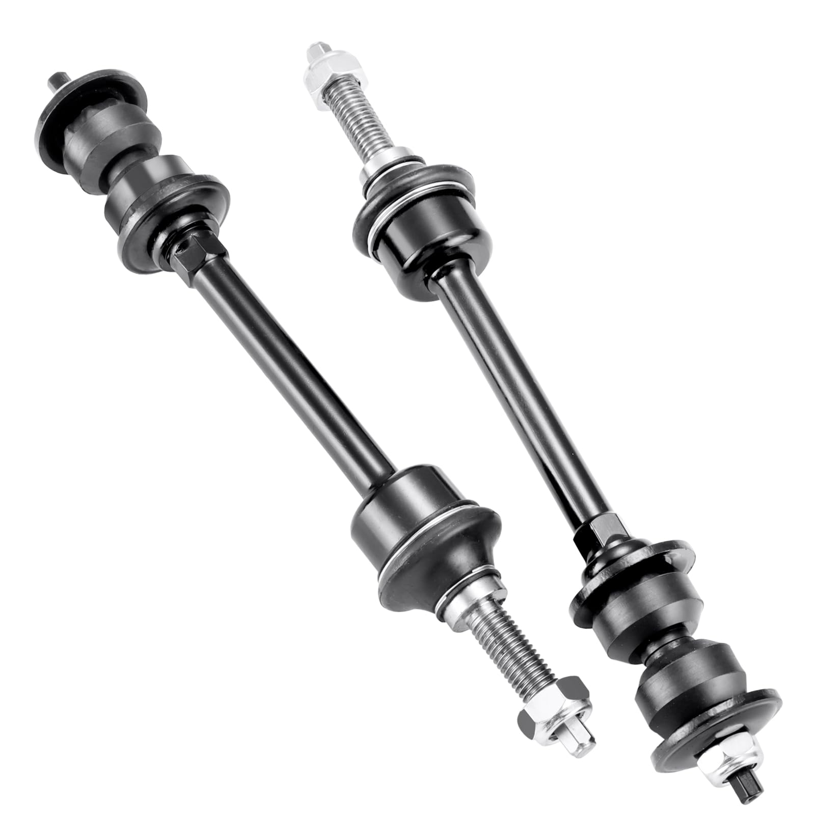 K80894 Front Sway Bar Link Kit Compatible With 2006-2012 Ram 1500 4WD 2012-2018 Ram 1500 2019-2021 Ram 1500 Classic Front Stabilizer Bar End Links Suspension Kit Image