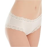 Fleur't Women's Iconic Lace Boyshort Panty 205, Champagne, S