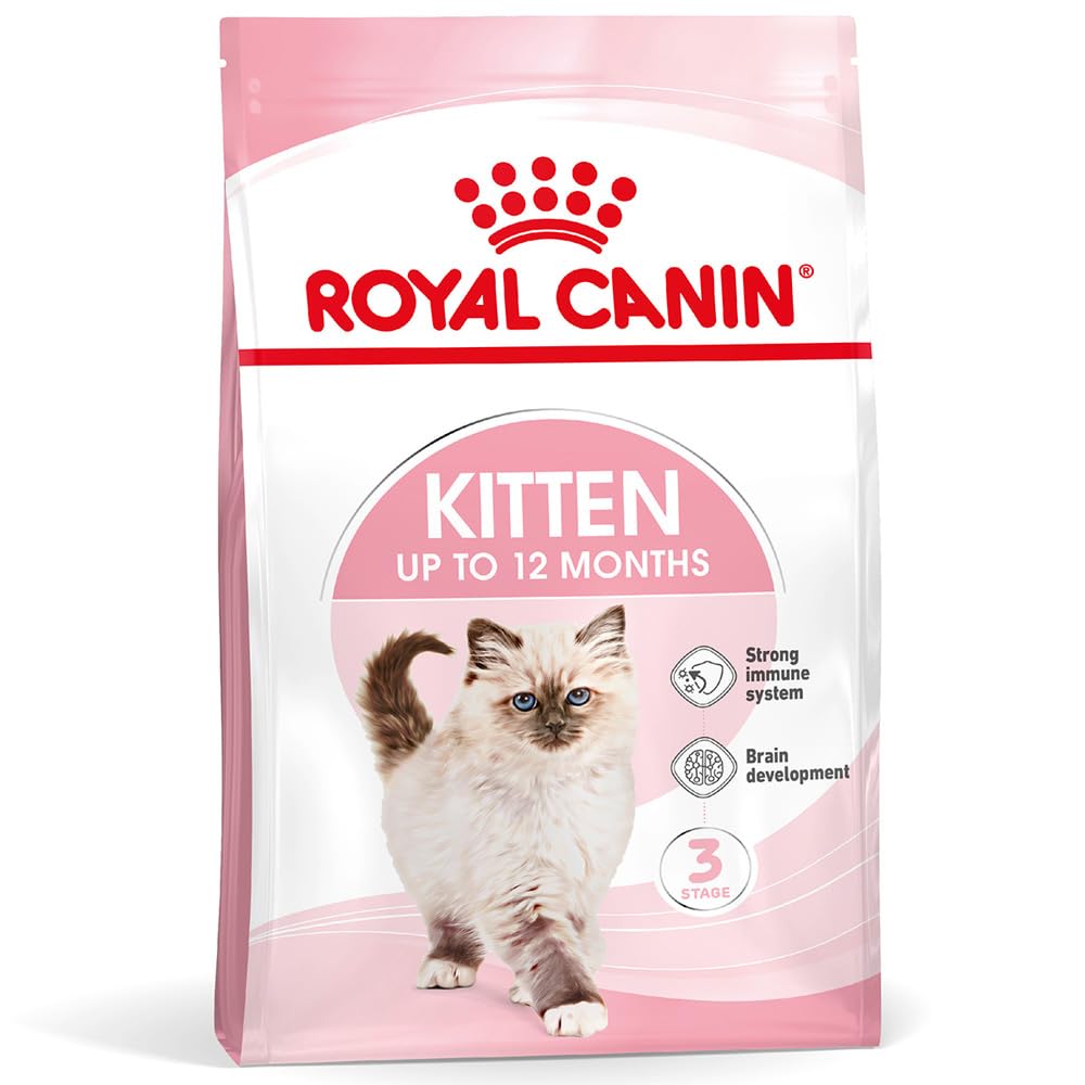 ROYAL CANIN® Feline Health Nutrition Kitten Dry Cat Food - For 4-12 Month Old Kittens - 0.4kg Bag