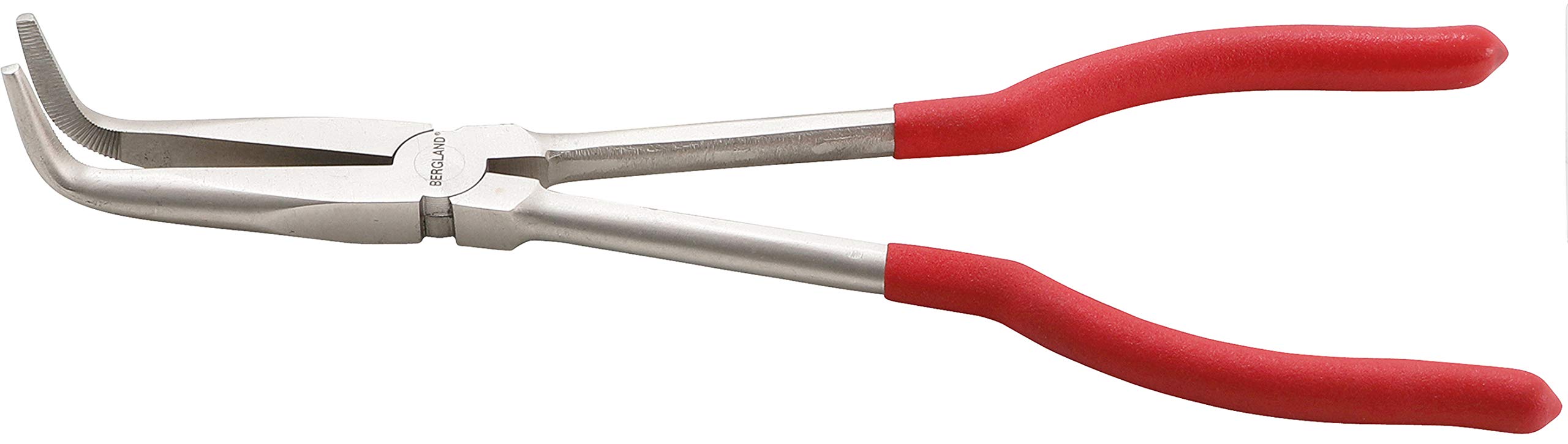 BGS Diy 412 | Bent Nose Pliers | extra long | bent 90° | 280 mm