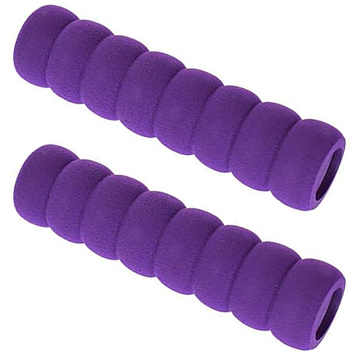 2 PCS Door Knob Covers Door Handle Soft Foam Safety Cover Guard Protector Door Knobs Pull Protective(Purple)