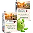 Glucose SOS Glucose Powder Packets with Natural Dextrose, Fast-Absorption That Instantly Dissolves in Your Mouth with No Water Needed, Green Apple Crisp 12 Servings