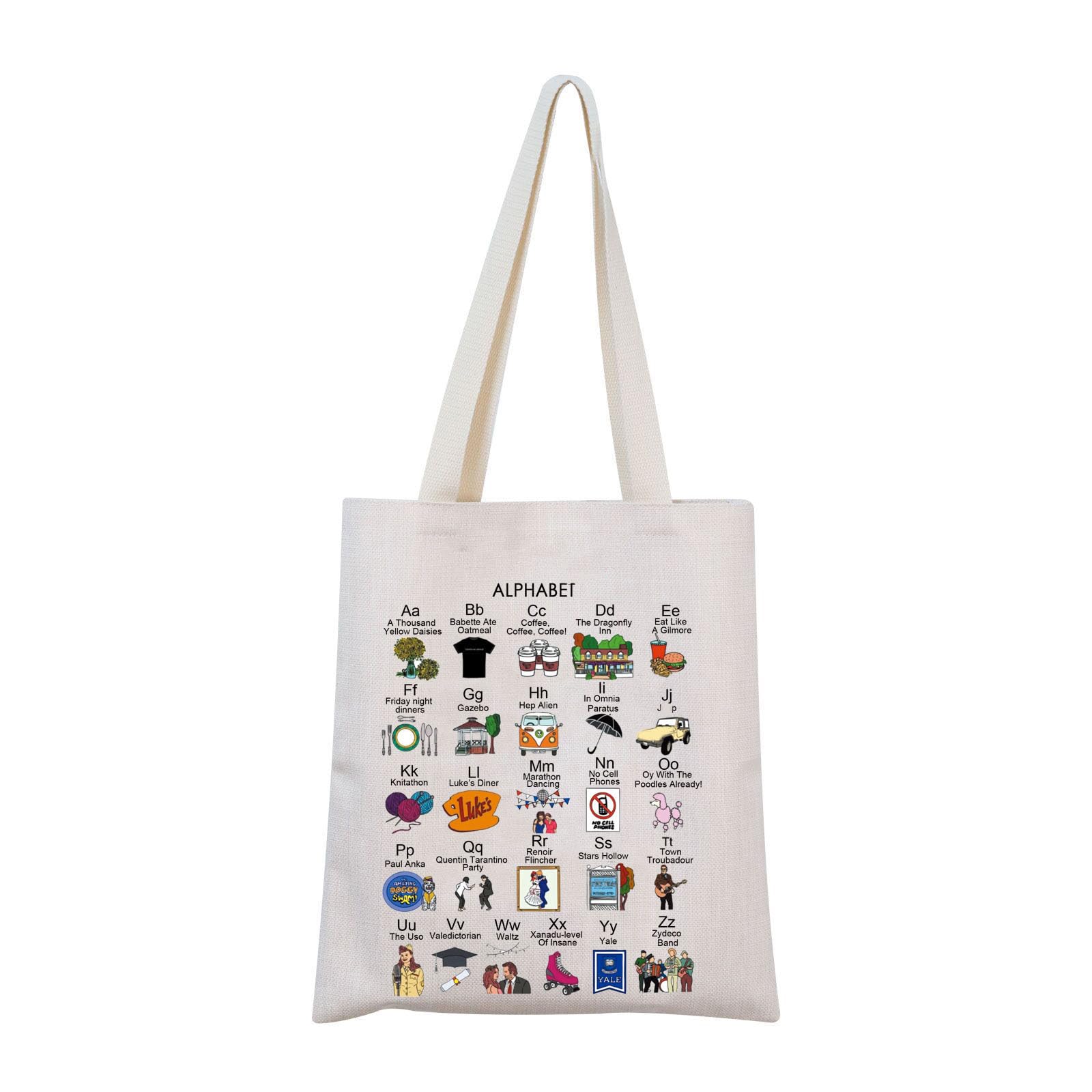 Tv Show Gift Lorelai Rory Tv Show Fan Gift Tv Show Tote Bag for Tv Show fans — image 1