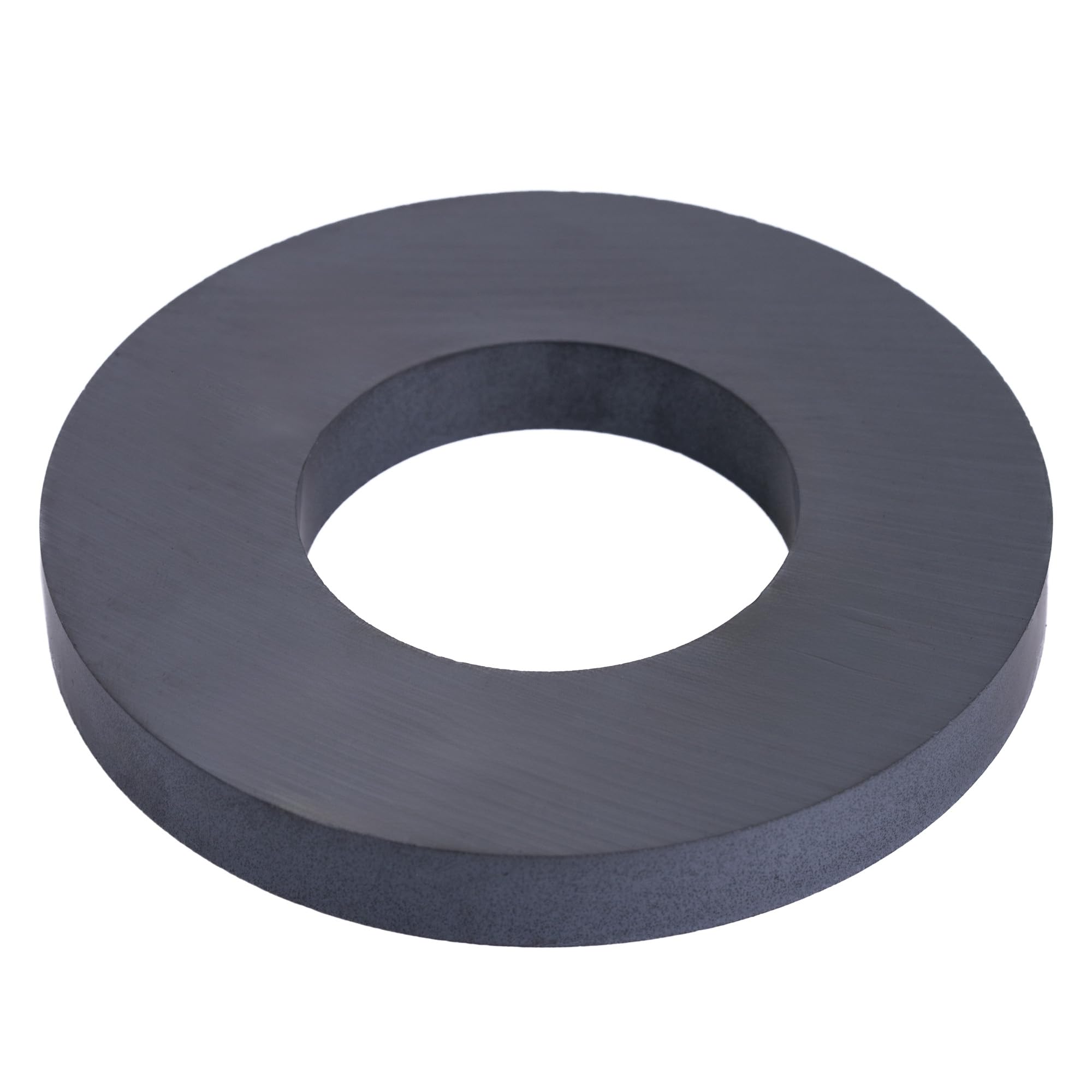 Y30BH Ferrite Ring Magnet for Arts, Crafts, Model Making, DIY and Hobbies - 102mm O.D. x 51mm I.D. x 15mm thick - 9kg Pull