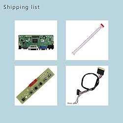 VSDISPLAY HD-MI VGA DVI Audio LCD Driver Board for