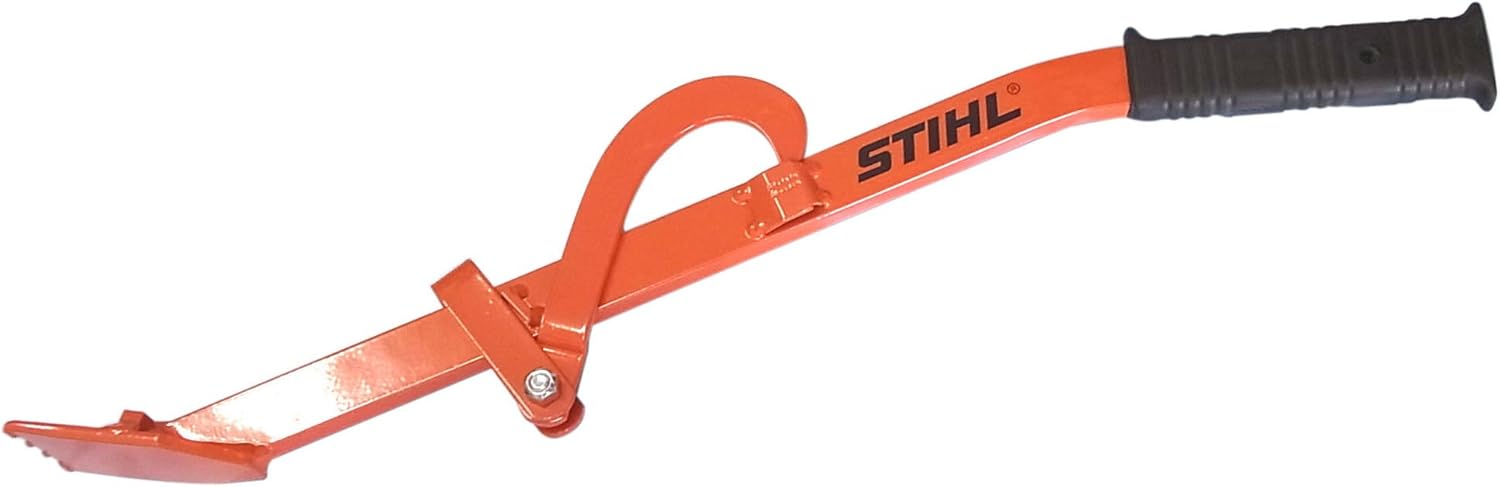 XMTECH 130cm Levier D'abattage Avec Crochet Courbé, Élévateur D'arbres