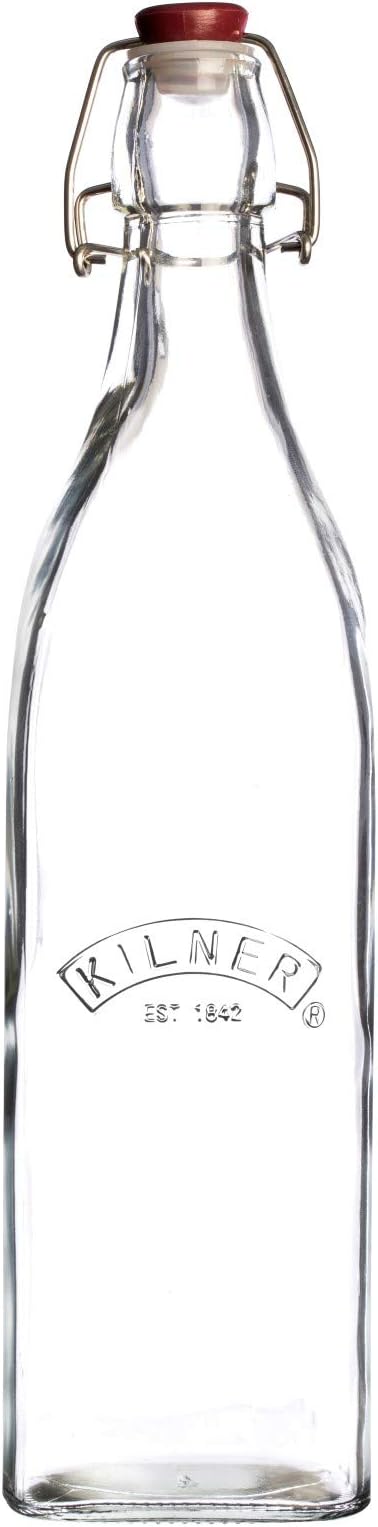 Kilner Clip Top Square Bottle 0.55 Litre