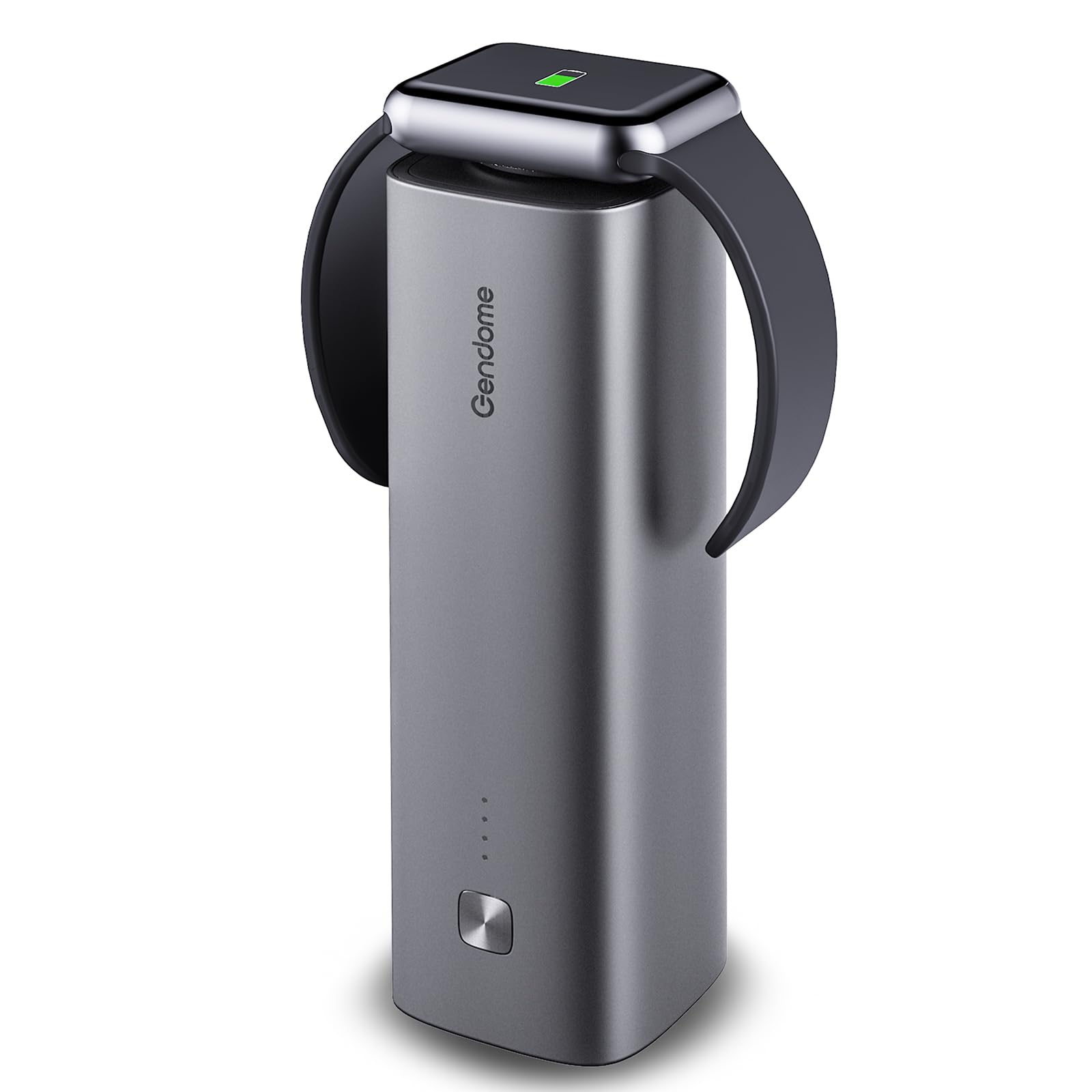 Photo 1 of GENDOME Portable Charger LiFePO4 Battery, QC3.0 & PD3.0 22.5W Fast Charging, 15000mAh Portable Power Bank Built in USB C Cable, Travel Essential Backup Battery with USB-C in/Output